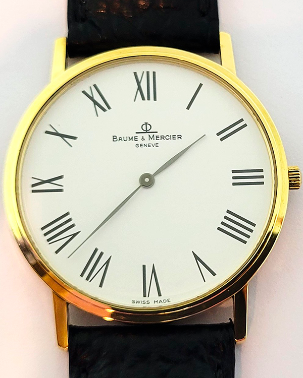 Baume & Mercier Classima 32MM Quartz White Dial Aftermarket Leather Strap (MVO45088)