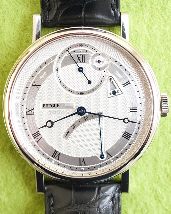2015 Breguet Classique 41MM Silver Dial Leather Strap (7727BB/12/9WU)