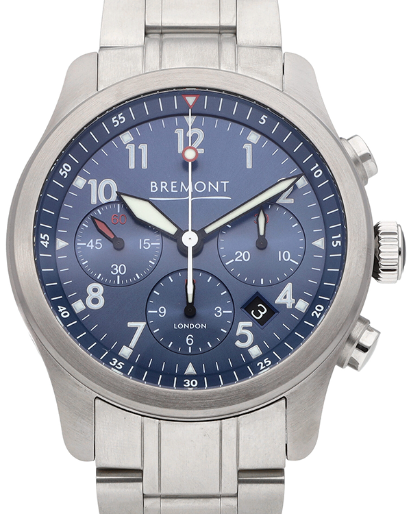 Bremont ALT1-C 43MM Blue Dial Steel Bracelet (ALT1-P-BL-B)