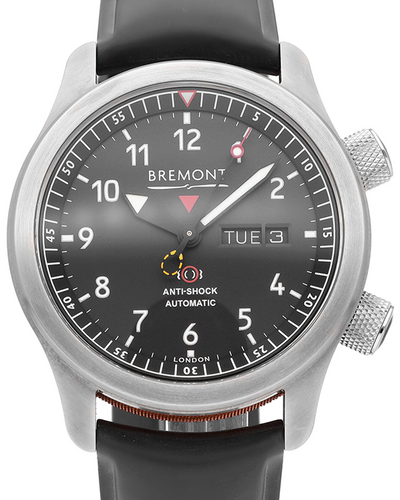 Bremont Martin Baker 43MM Black Dial Rubber Strap (MBII-BK-OR-S)