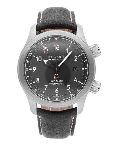 Bremont Martin Baker III 43MM Black Dial Leather Strap (MBIII-BK-BZ-S)