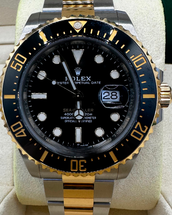 2021 Rolex Sea-Dweller Oystersteel And Yellow Gold Black Dial (126603)