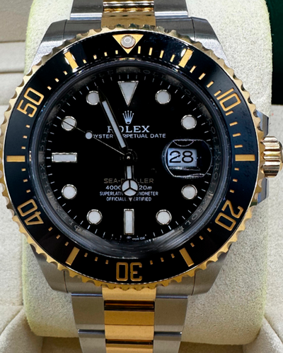 2021 Rolex Sea-Dweller Oystersteel And Yellow Gold Black Dial (126603)