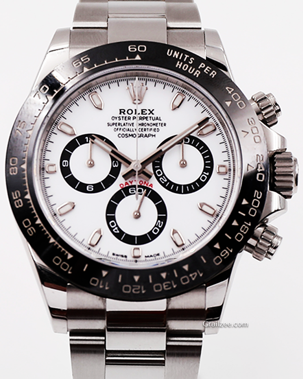 2019 Rolex Cosmograph Daytona "Panda" 40MM White Dial Oyster Bracelet (116500LN)