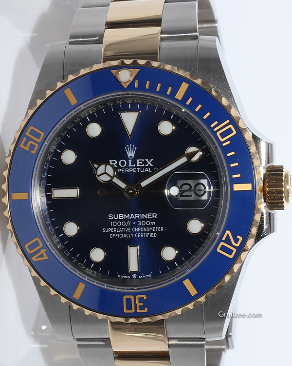 2023 Rolex Submariner Date "Bluesy" 41MM Blue Dial Two-Tone Oyster Bracelet (126613LB)