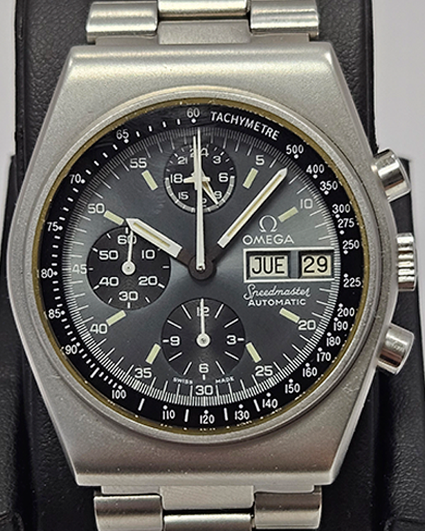 Omega Speedmaster Day-Date Vintage 40MM Grey Dial Steel Bracelet (176.0016)