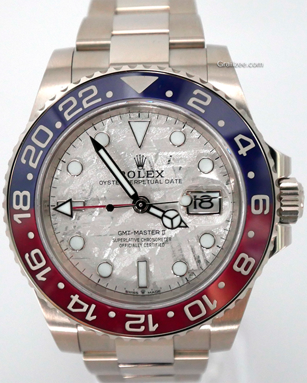 2023 Rolex GMT-Master II "Pepsi" 40MM Meteorite Dial Oyster Bracelet (126719BLRO)