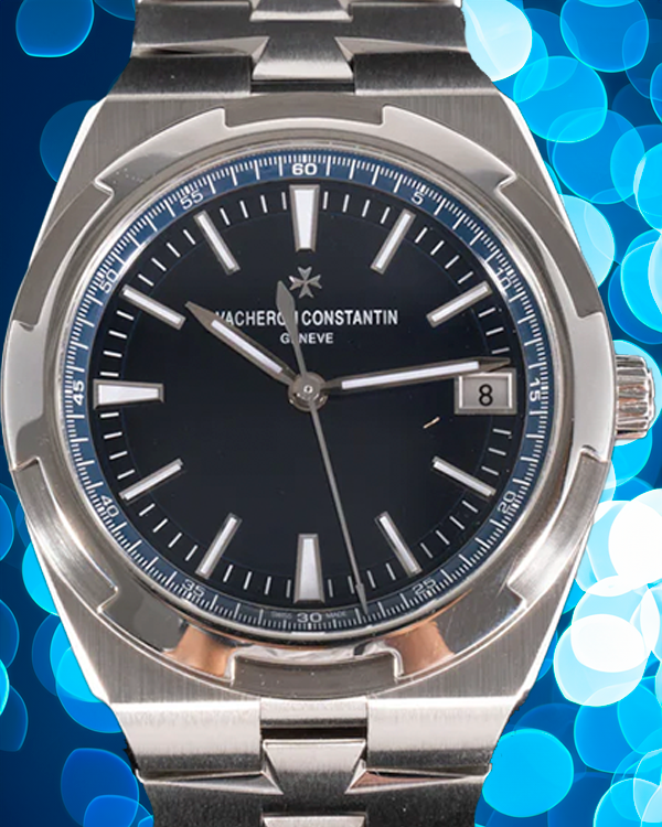 2019 Vacheron Constantin Overseas 41MM Blue Dial Steel Bracelet (4500V/110A-B128)