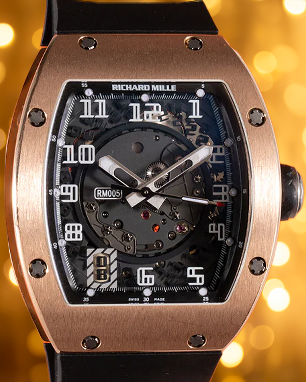 Richard Mille RM 005 45MM Skeleton Dial Rubber Strap (RM005) – Grailzee