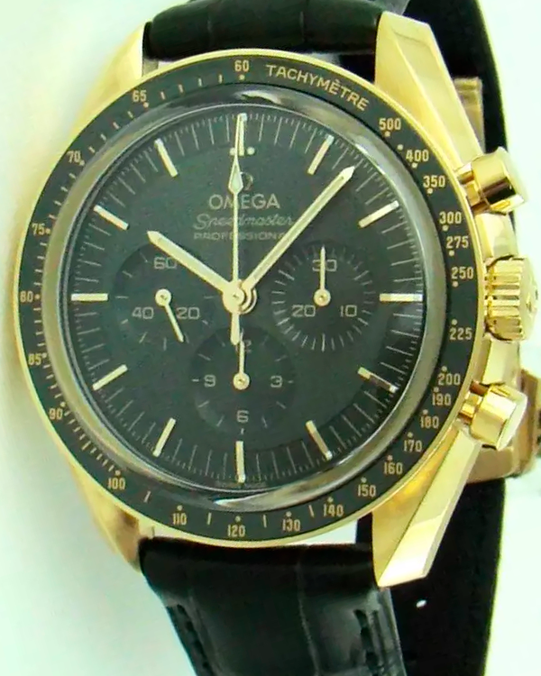 2024 Omega Speedmaster Professional Moonwatch 42MM Green Dial Leather Strap (310.63.42.50.10.001)