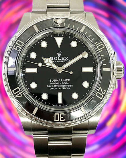 2023 Rolex Submariner No-Date 41MM Black Dial Oyster Bracelet (124060)