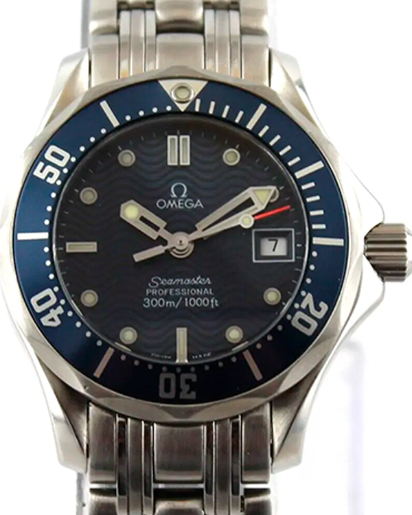 Omega Seamaster 300M 28MM Quartz Blue Dial Steel Bracelet (2583.80)