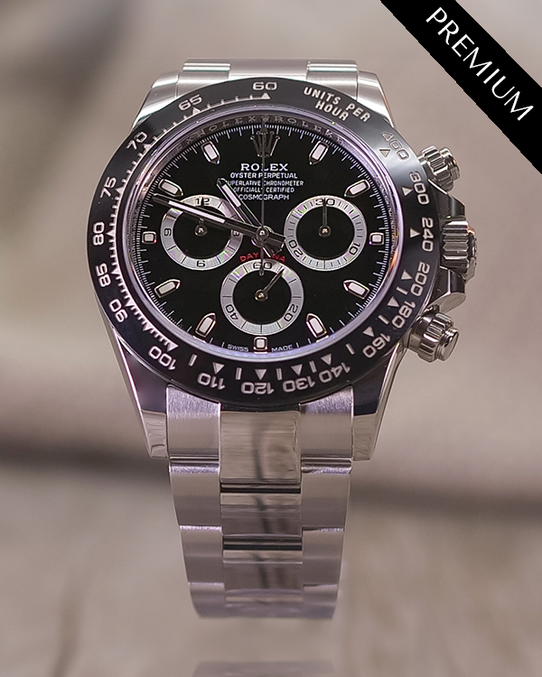 2023 Rolex Cosmograph Daytona 40MM Black Dial Oyster Bracelet (116500LN)