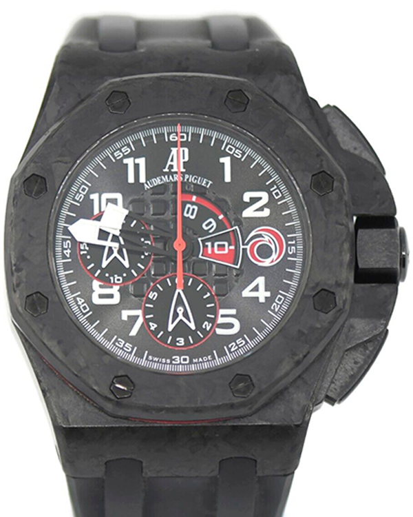 Audemars Piguet Royal Oak Offshore "Team Alinghi" 44MM Black Dial Rubber Strap (26062FS)