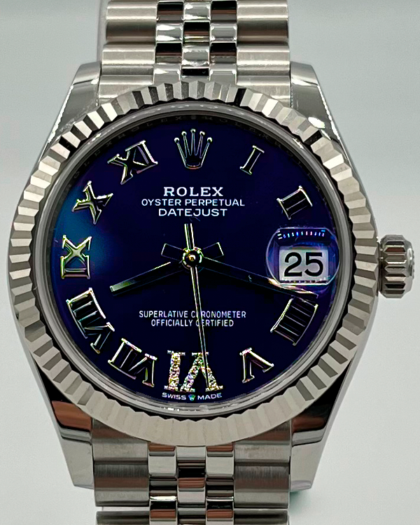 2023 Rolex Datejust 31MM Aubergine Dial Jubilee Bracelet (278274)