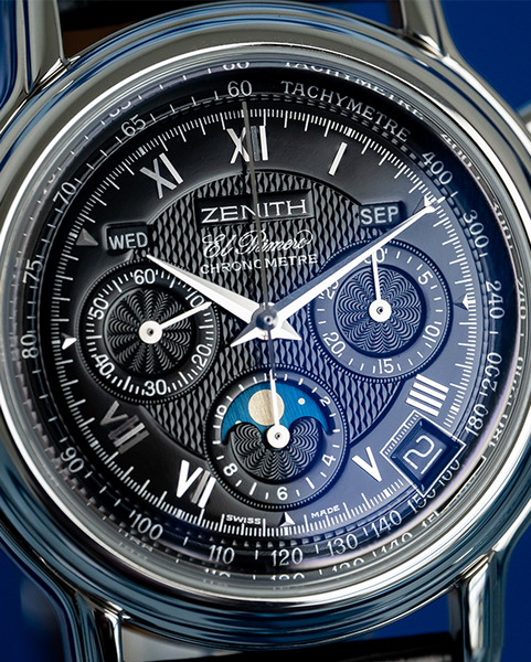 時計 kick373jp@ 2003 Zenith El Primero Chronomaster Triple Calendar Moonphase Rare
