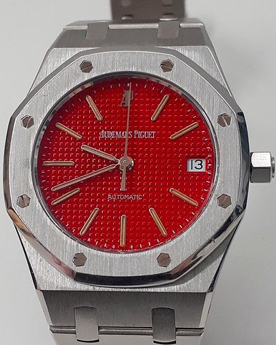 Audemars Piguet Royal Oak 36MM Rare Ferrari Red Dial Steel Bracelet (14790ST)