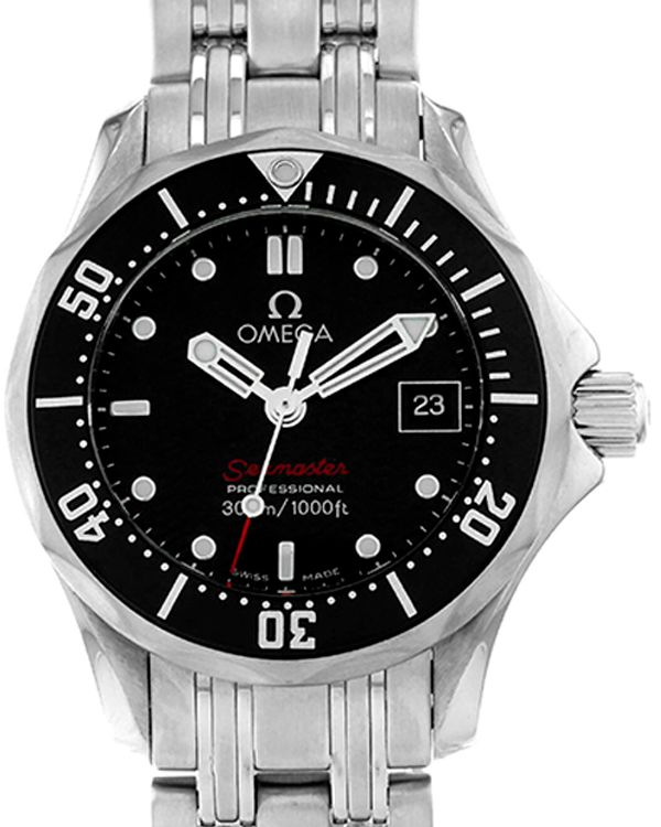 Omega Seamaster Diver 300M 28MM Quartz Black Dial Steel Bracelet (212.30.28.61.01.001)