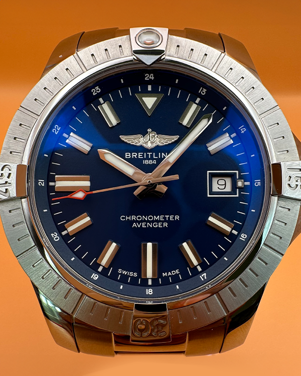 2022 Breitling Avenger 43 Steel Blue Dial (A17318)