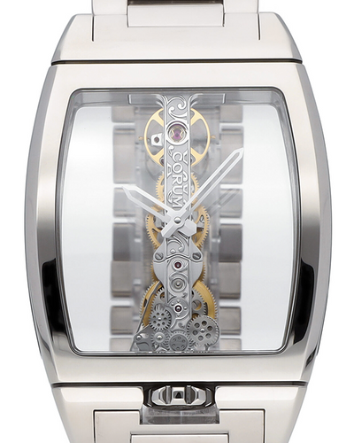 2024 Corum Golden Bridge 34x51mm Skeleton Dial White Gold Bracelet (B113/01363)