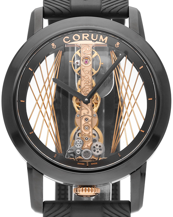 2024 Corum Golden Bridge L.E. 43MM Skeleton Dial Rubber Strap (B113/03951)