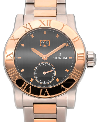 2024 Corum Romvlvs Romulus 42MM Black Dial Two-Tone Bracelet (R812/00486)