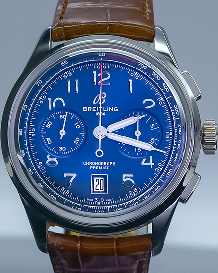 Breitling premier b01 outlet blue