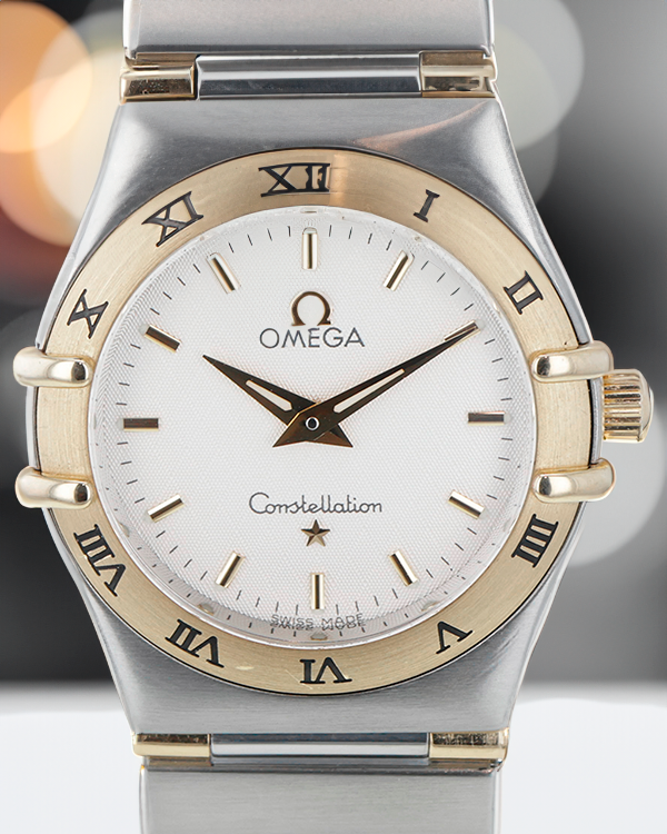 Omega Constellation 25.5MM White Dial Two-Tone Bracelet (1372.30.00)