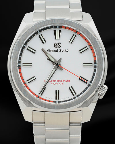 Grand Seiko Sport 40MM Quartz White Dial Steel Bracelet (SBGX341)