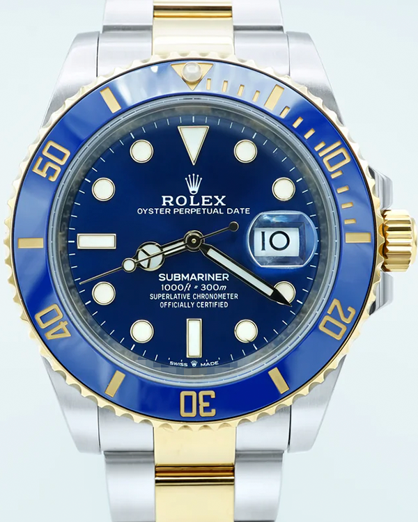 2024 Rolex Submariner Date "Bluesy" 41MM Blue Dial Two-Tone Oyster Bracelet (126613LB)