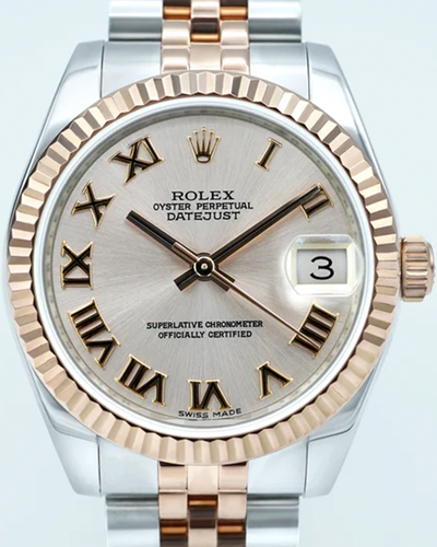 2013 Rolex Datejust 31MM Pink Dial Two-Tone Jubilee Bracelet (178271)