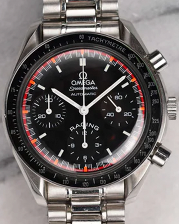 Omega Speedmaster Racing "Michael Schumacher" L.E. 39MM Black Dial Steel Bracelet (3518.50.00)