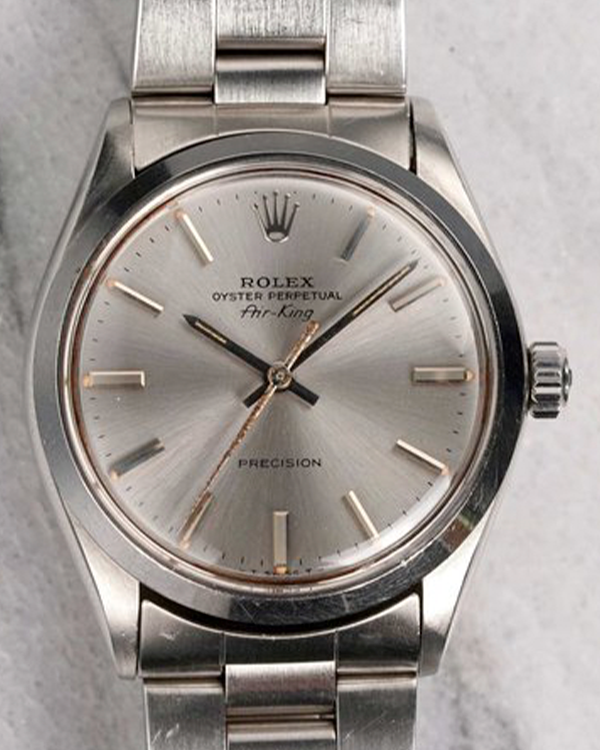 Rolex Air-King 34MM Silver Dial Oyster Bracelet (5500)