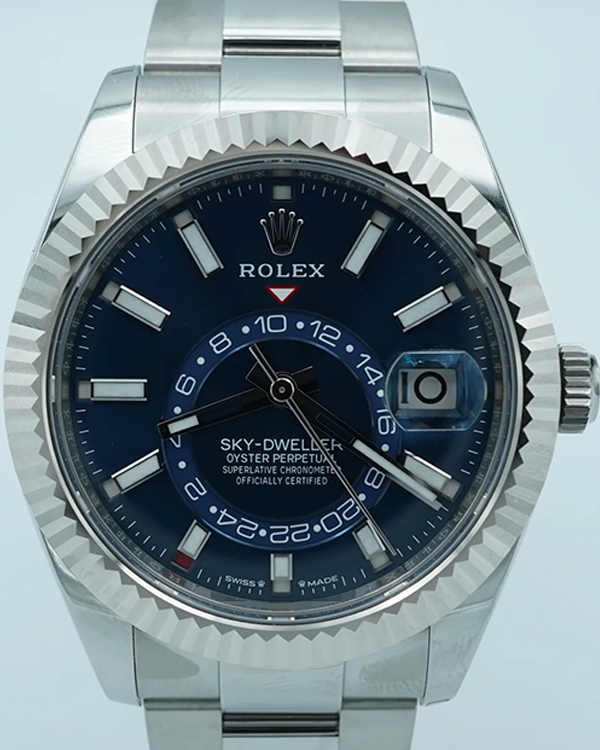 2020 Rolex Sky-Dweller 42MM Blue Dial Oyster Bracelet (326934)