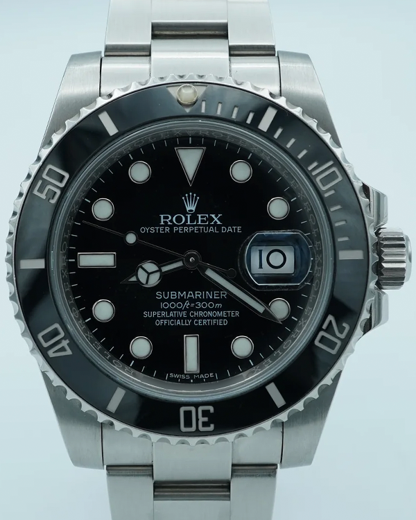 2017 Rolex Submariner Date 40MM Black Dial Oyster Bracelet (116610LN)