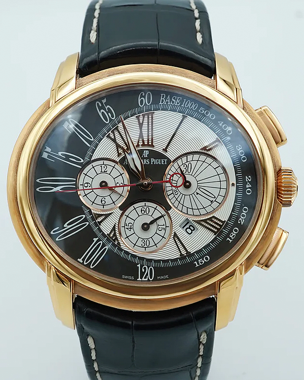 2014 Audemars Piguet Millenary 47MM Silver Dial Leather Strap (26145OR.OO.D093CR.01)