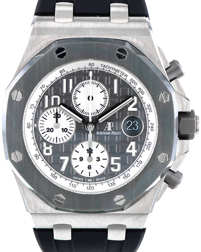 Audemars Piguet Royal Oak Offshore "Ghost" 42MM Black Dial Rubber Strap (26470IO.OO.A006CA.01)