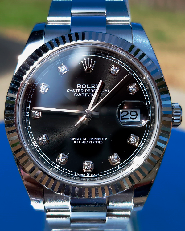 2020 Rolex Datejust 41MM Dark Rhodium Dial Oyster Bracelet (126334)