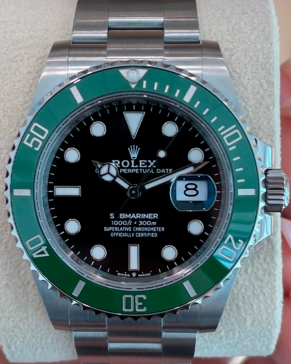 2024 Rolex Submariner Date "Starbucks" 41MM Black Dial Oyster Bracelet (126610LV)