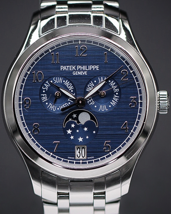 2023 Patek Philippe Annual Calendar 38MM Blue Dial Steel Bracelet (4947/1A-001)