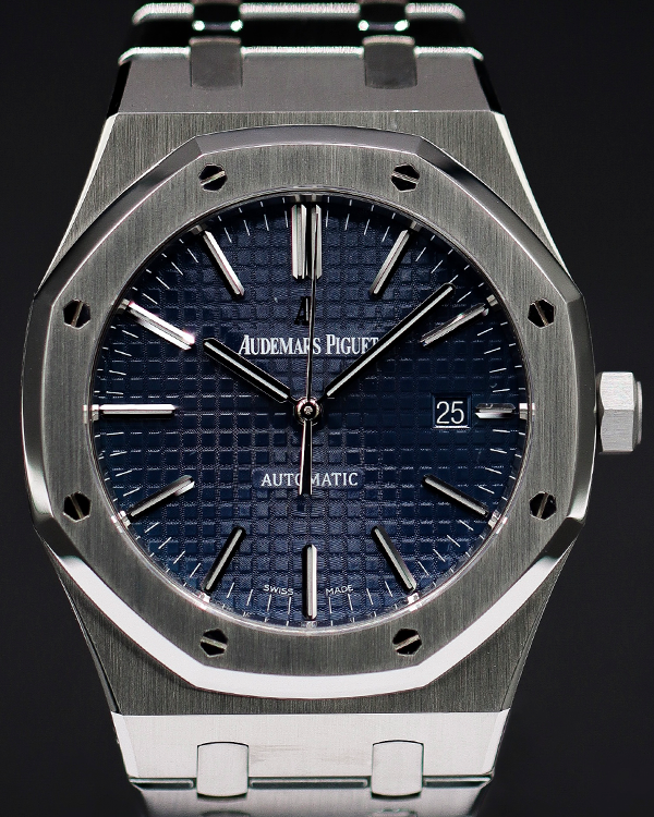 2016 Audemars Piguet Royal Oak 41MM Blue Dial Steel Bracelet (15400ST.OO.1220ST.03)