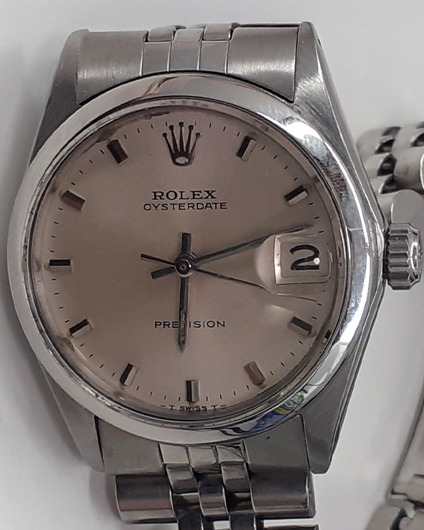 Rolex Oyster Precision Date 31MM Silver Dial Jubilee Bracelet (6466)