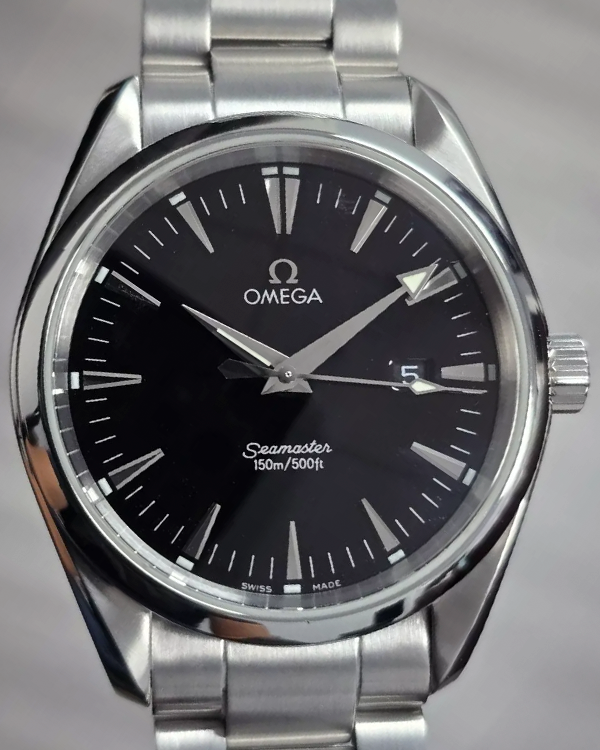 Omega Seamaster Aqua Terra 39MM Quartz Black Dial Steel Bracelet (2517.50.00)