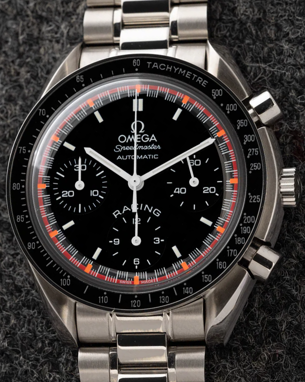 Omega Speedmaster Racing "Michael Schumacher" L.E. 39MM Black Dial Steel Bracelet (3518.50.00)