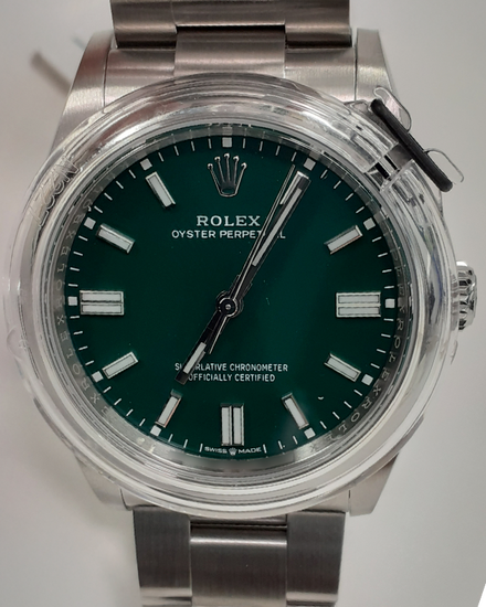 2024 Rolex Oyster Perpetual 36MM Green Dial Oyster Bracelet (126000)