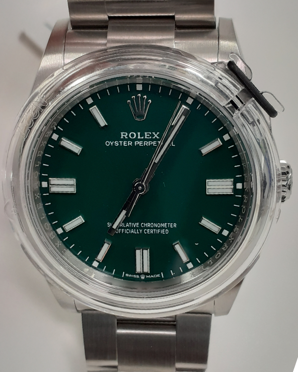 2024 Rolex Oyster Perpetual 36MM Green Dial Oyster Bracelet (126000)