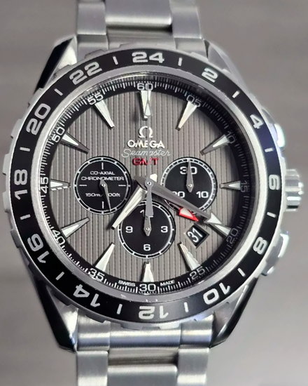2015 Omega Seamaster Aqua Terra 150M 44MM Grey Dial Steel Bracelet (231.10.44.52.06.001)
