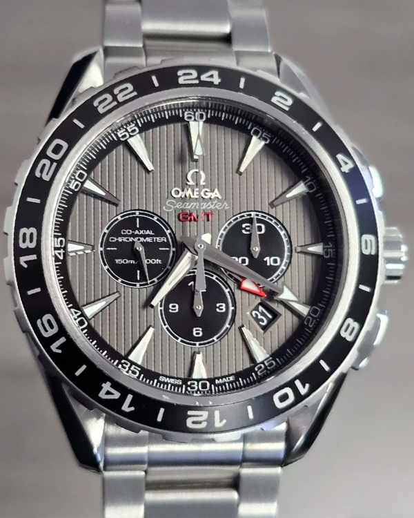 2015 Omega Seamaster Aqua Terra 150M 44MM Grey Dial Steel Bracelet (231.10.44.52.06.001)