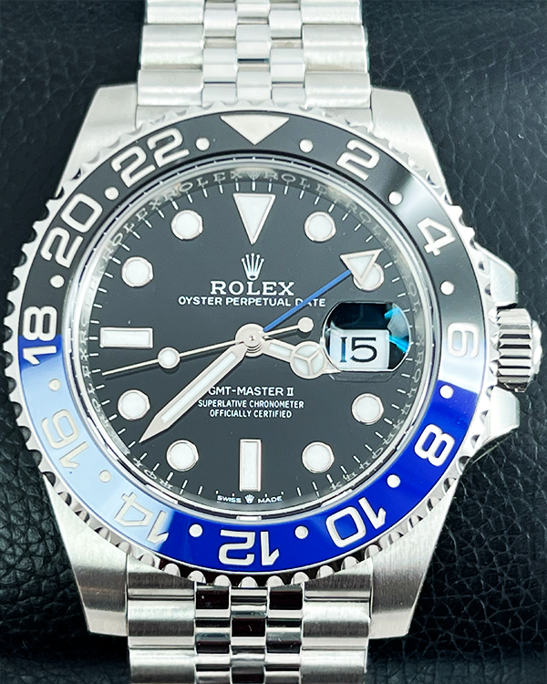 2024 Rolex GMT-Master II "Batgirl" 40MM Black Dial Jubilee Bracelet (126710BLNR)