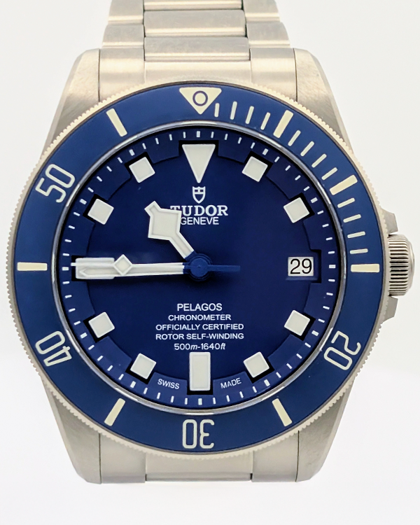 2023 Tudor Pelagos 42MM Blue Dial Titanium Bracelet (25600TB)